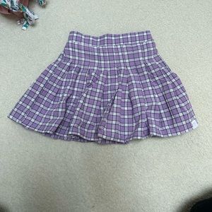 NWT Plaid skirt
